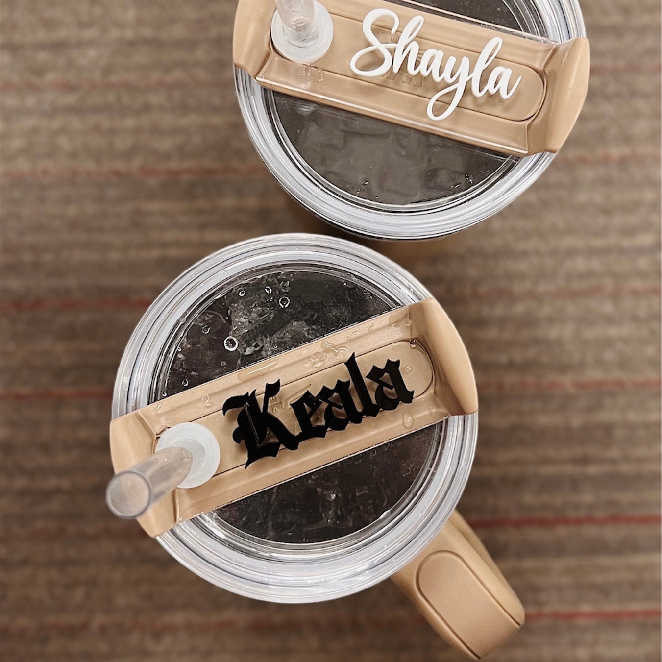 Stanley Cup Name Plate, Stanley Name Tag, Personalized Tumbler